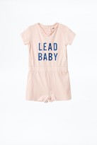 Thumbnail for your product : Zadig & Voltaire Kids Pink Bodysuit