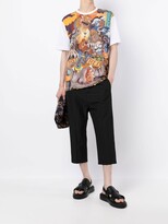 Thumbnail for your product : Junya Watanabe graphic-print cotton T-shirt