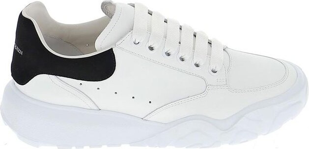 Alexander McQueen White Women's Sneakers & Athletic Shoes | ShopStyle