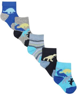 M&Co Dinosaur socks five pack