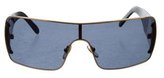 Thumbnail for your product : Versace Metallic Shield Sunglasses