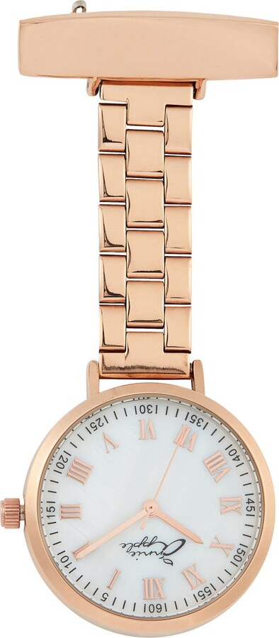 Bermuda Watch Company Rose Gold Annie Apple Meraki Mother Of Pearl/Rose Link 35