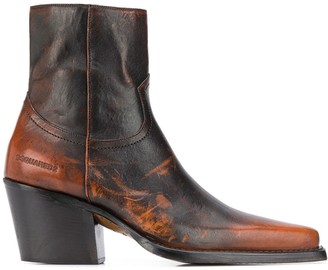 dsquared2 cowboy boots
