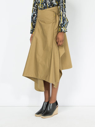 Marni asymmetric skirt
