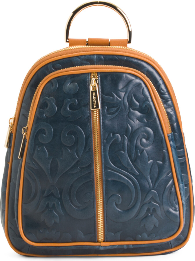 Valentina Made In Italy Leather Sling Backpack ShopStyle