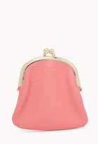 Thumbnail for your product : Forever 21 Crazy Hearts Coin Purse