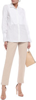 Thumbnail for your product : Stateside Pintucked Cotton-poplin Shirt