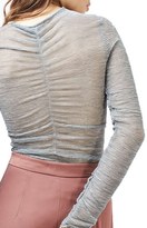 Thumbnail for your product : Topshop Women's Plisse Ruched Top