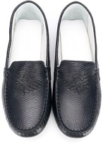 Thumbnail for your product : Emporio Armani Kids Logo Embossed Loafers