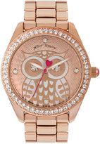 Thumbnail for your product : Betsey Johnson Women's Rose Gold-Tone Bracelet Watch 40mm BJ00048-167
