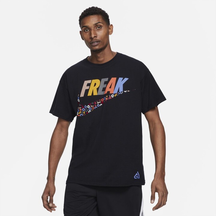 Manuscrito tal vez crear Nike Giannis Freak Swoosh Men's Basketball T-Shirt - ShopStyle