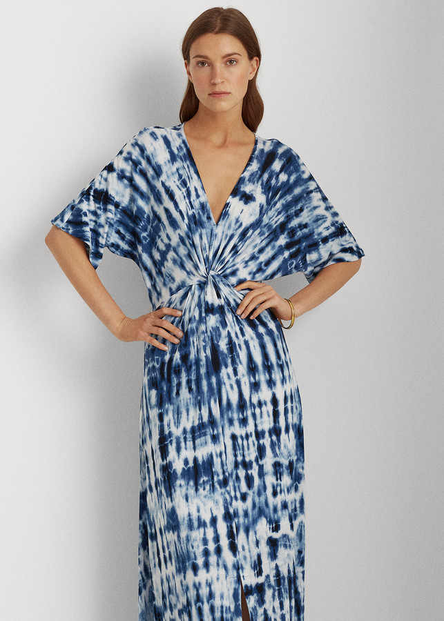 Ralph Lauren TieDye Linen Dress ShopStyle