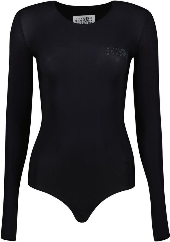 MM6 MAISON MARGIELA Crewneck Long-Sleeved Jumpsuit