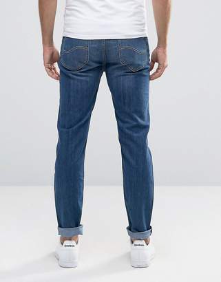 Lee Jeans Arvin Stretch Slim Tapered Fit Blue Legacy Mid Wash