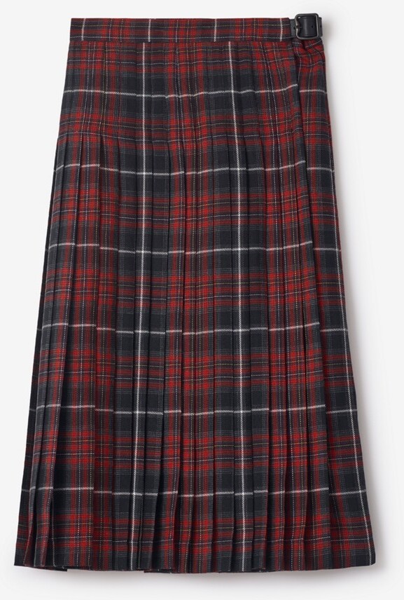 Red Tartan Skirt ShopStyle