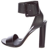 Thumbnail for your product : Calvin Klein Collection Leather Multistrap Sandals