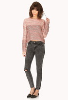 Thumbnail for your product : Forever 21 Boxy Colorblocked Sweater