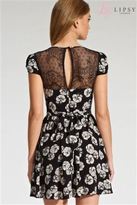Thumbnail for your product : Lipsy Pansy Print Skater Dress