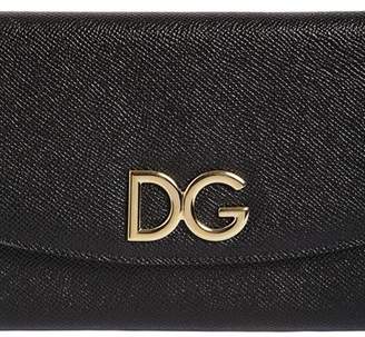 Dolce & Gabbana Dauphine Leather Clutch