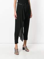 Thumbnail for your product : Isabel Benenato removable panel trousers