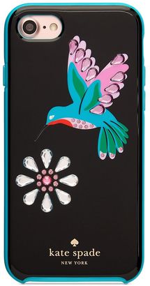 Kate Spade Jeweled Hummingbird iPhone 7 Case