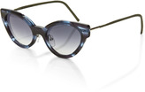Thumbnail for your product : Cat Eye Cutler and Gross Cat-Eye Acetate Sunglasses