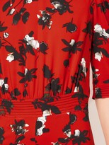 Thumbnail for your product : Derek Lam Puff-Sleeve Floral-Print Dress