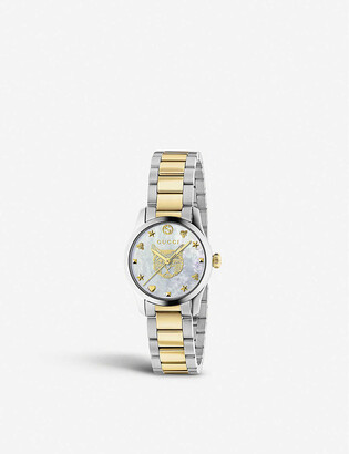 Gucci Two Tone Watch | Shop the world's largest collection |