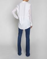 Thumbnail for your product : Helmut Lang Draped Long-Sleeve Blouse