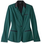 Thumbnail for your product : Mossimo Women's Ponte Blazer - Black