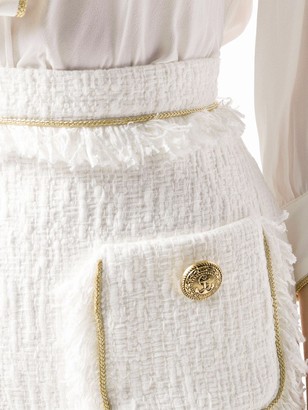 Elisabetta Franchi Tweed-Panelled Dress