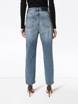 Thumbnail for your product : Ksubi High-Waisted Straight Leg Jeans