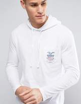 Thumbnail for your product : Polo Ralph Lauren Long Sleeve T-Shirt In White With Back Print