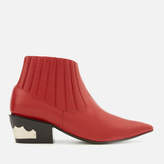 Thumbnail for your product : Toga Pulla Exclusive Women's Leather Ankle Boots - Red