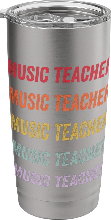 Music Teacher Apparel Music Teacher Stainless Steel Insulated Tumbler