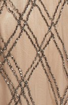 Thumbnail for your product : Adrianna Papell Beaded Mesh Blouson Gown