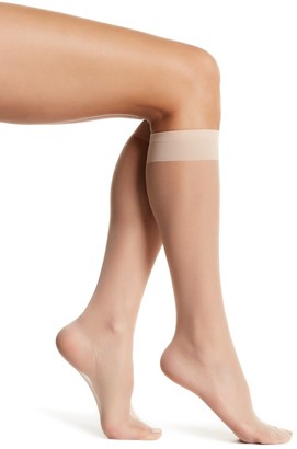 Shimera Knee High Sheer Socks - Pack of 2