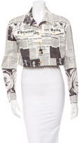 Thumbnail for your product : Christian Dior Newsprint Jacket
