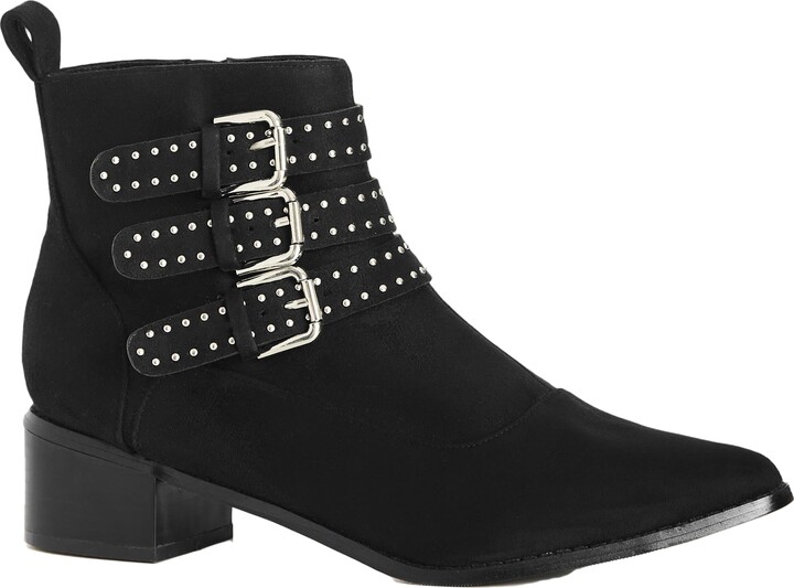City Chic Women's Wide FIT Bexley Ankle Boot