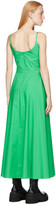 Thumbnail for your product : Molly Goddard Green Hilary Dress