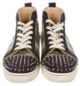 Thumbnail for your product : Christian Louboutin Louis Flat Spikes Sneakers