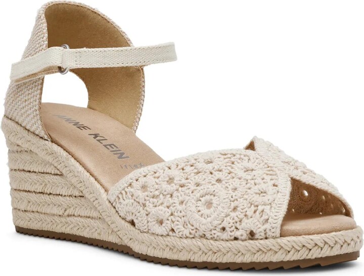 Anne Klein Zippy Wedge Sandal