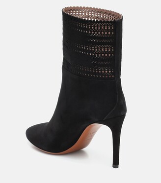 Alaia Suede ankle boots