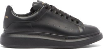 alexander mcqueen mens black trainers