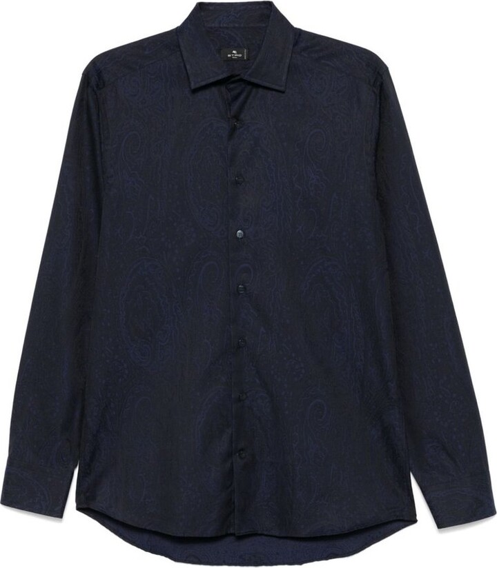 Etro Jacquard Button-Up Shirt