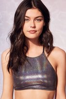 Thumbnail for your product : Out From Under Foil High Neck Bikini Top