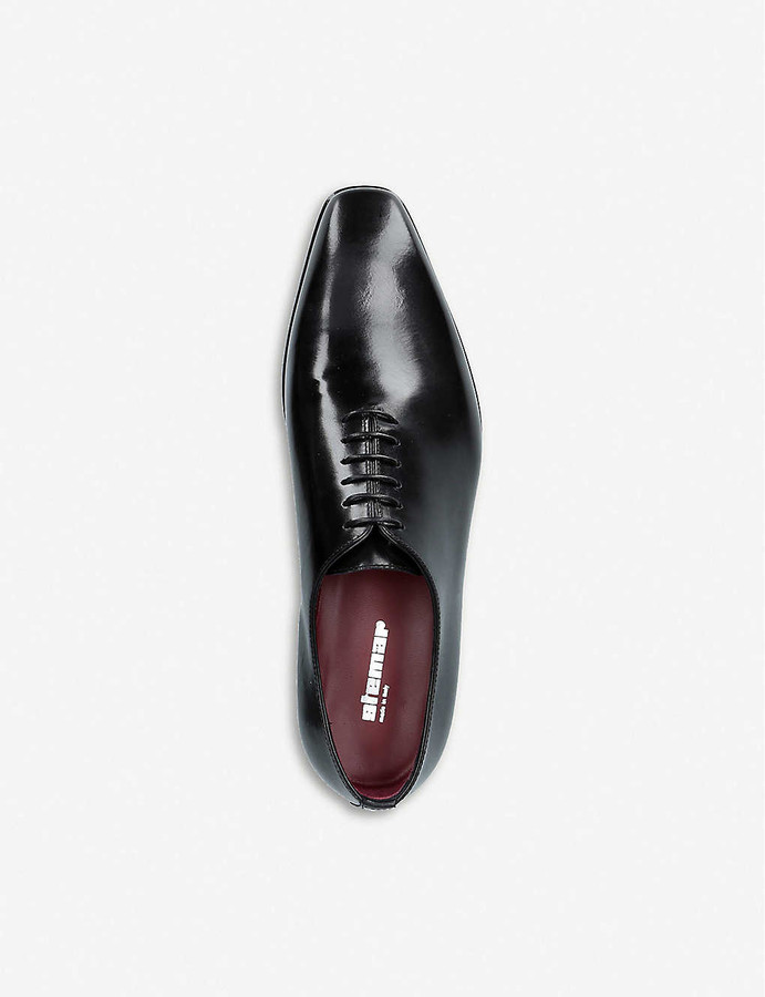 maison forte mason wholecut leather oxford