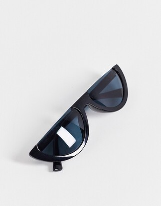 Pilgrim Meriam black frame sunglasses