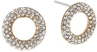 Michael Kors Pavé Circle Stud Earrings