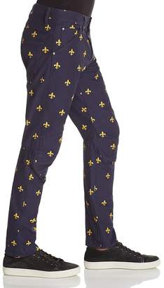 G Star Elwood X25 Fleur-De-Lis New Tapered Fit Jeans by Pharrell Williams